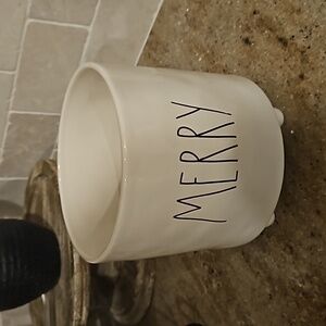 Rae Dunn Merry Plant Holder